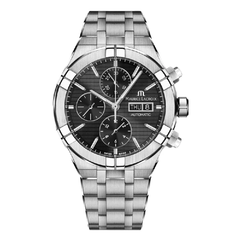 AIKON Automatic Chronograph Black