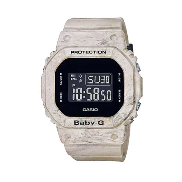 Casio Baby-G Digital Utility Wavy Marble Resin Strap Watch BGD560WM-5D BGD-560WM-5D BGD-560WM-5