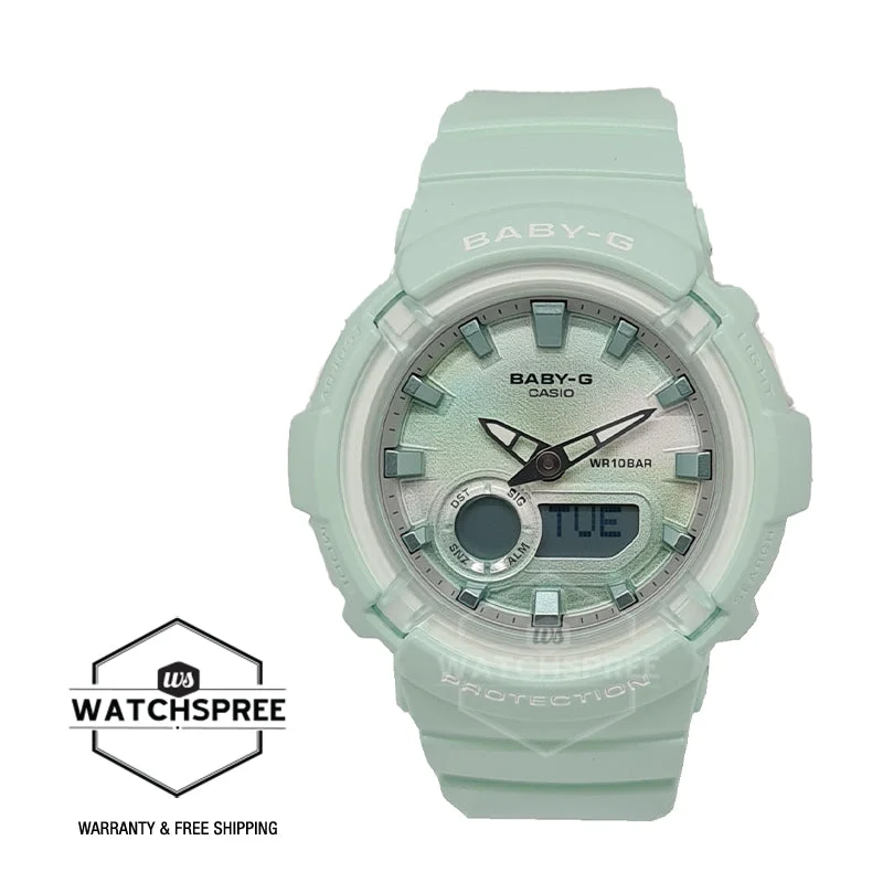 Casio Baby-G BGA-280 Lineup Green Resin Band Watch BGA280-3A BGA-280-3A