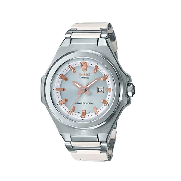 Casio Baby-G G-MS Lineup Stainless Steel / Resin Composite Band Watch MSGS500CD-7A MSG-S500CD-7A