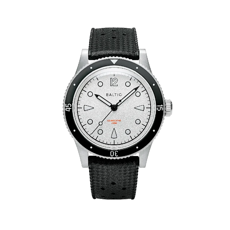 Baltic Aquascaphe Classic White - Black Tropic Strap