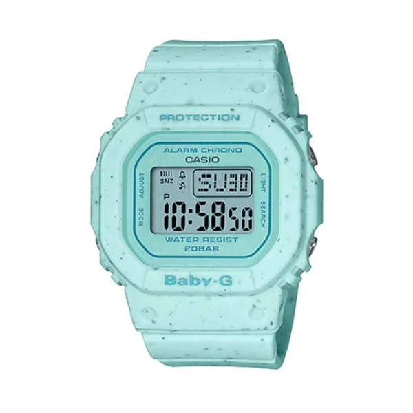 Casio Baby-G BGD-560 Lineup Green Resin Band Watch BGD560CR-2D BGD-560CR-2D