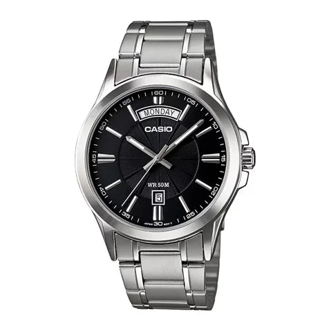 Casio Enticer Analog Silver Dial Men's Watch (MTP-1381D-1AVDF, A840)