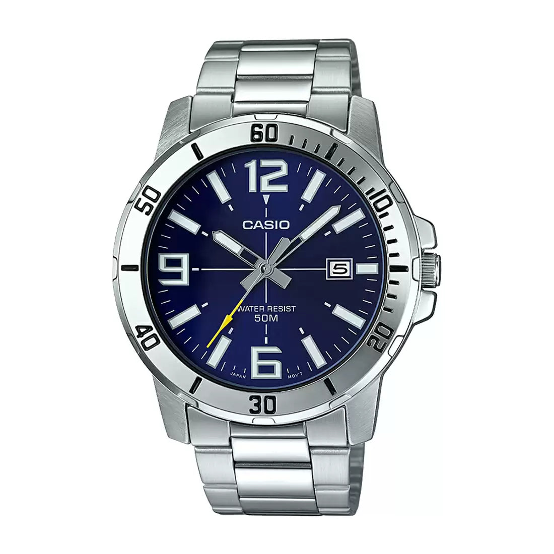 Casio Enticer Analog Blue Dial Men's Watch - MTP-VD01D-2BVUDF (A1363)