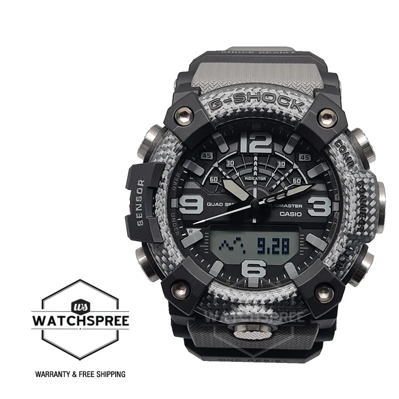 Casio G-Shock Master of G Carbon Core Guard Structure Black Resin Band Watch GGB100-8A GG-B100-8A