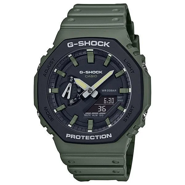 Casio G-Shock Mens 200m Carbon Core - GA-2110SU-3ADR