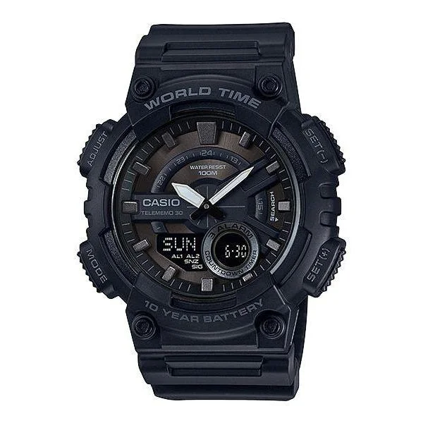 CASIO STANDARD MENS 100M - AEQ-110W-1BVDF