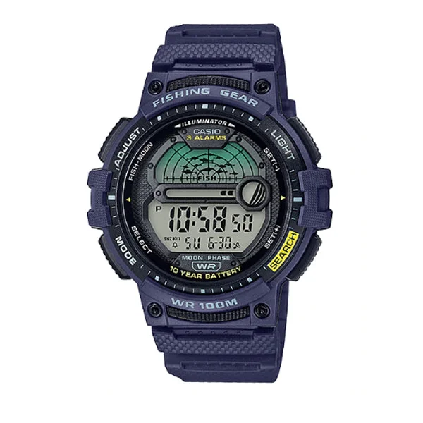 Casio Outgear Series Blue Resin Band Watch WS1200H-2A WS-1200H-2A