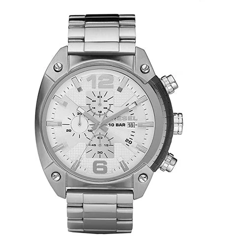 DIESEL Silver Analog Watch For Men DZ4203