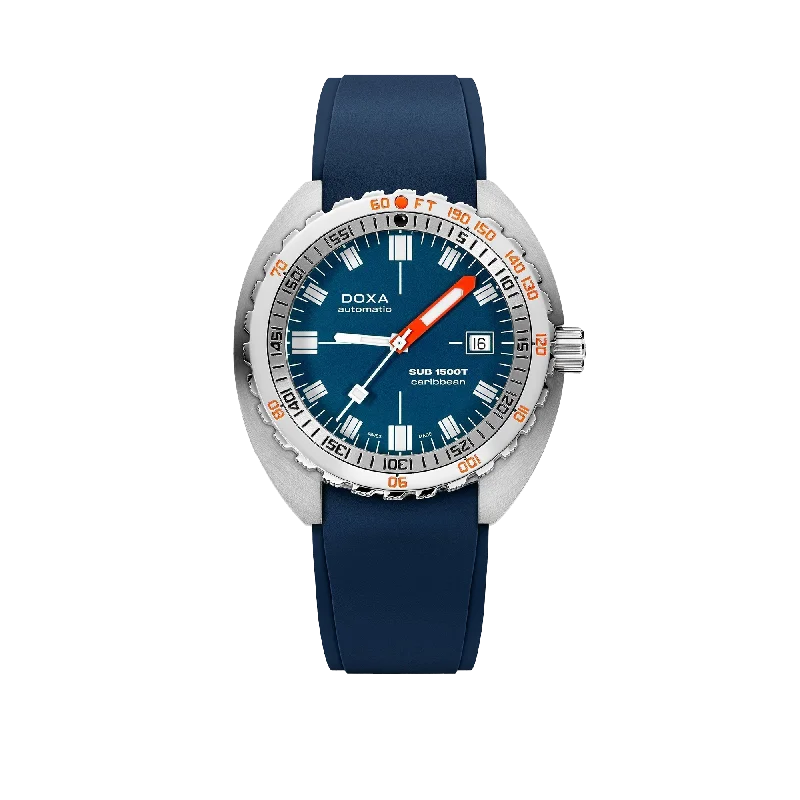 DOXA SUB 1500T Caribbean, rubber strap