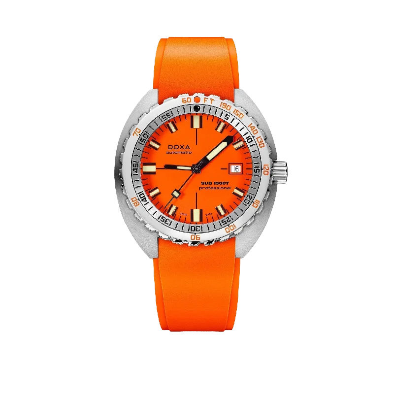 DOXA SUB 1500T Professional, rubber strap