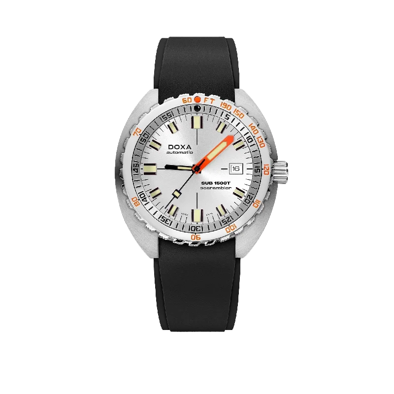 DOXA SUB 1500T Searambler, rubber strap