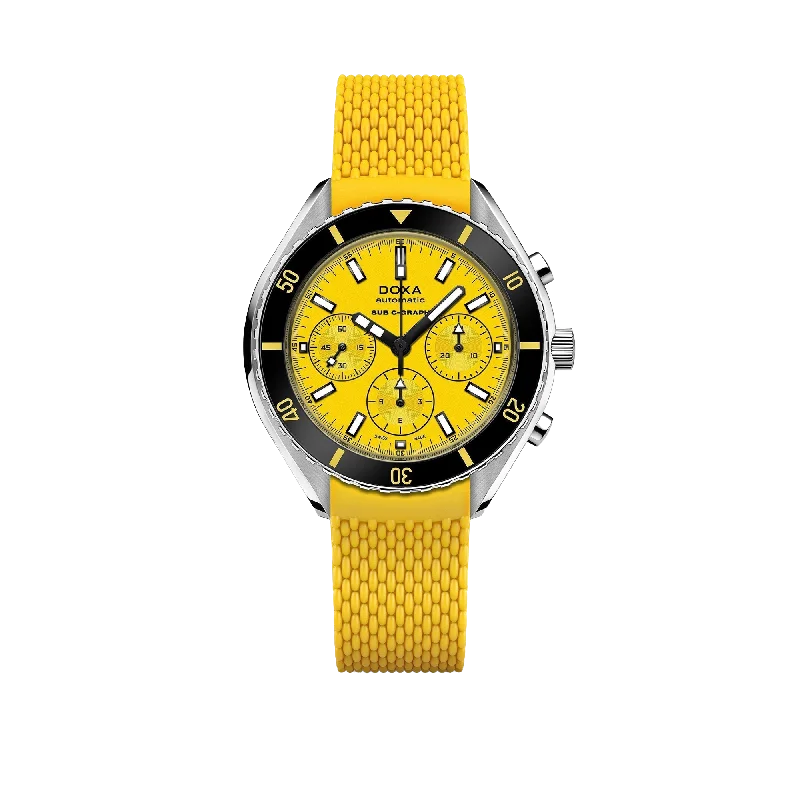 DOXA SUB 200 C-GRAPH Divingstar, rubber strap