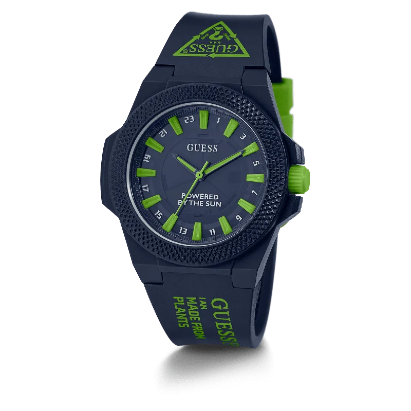 ECO-FRIENDLY MADE FROM PLANTS BLUE WATCH