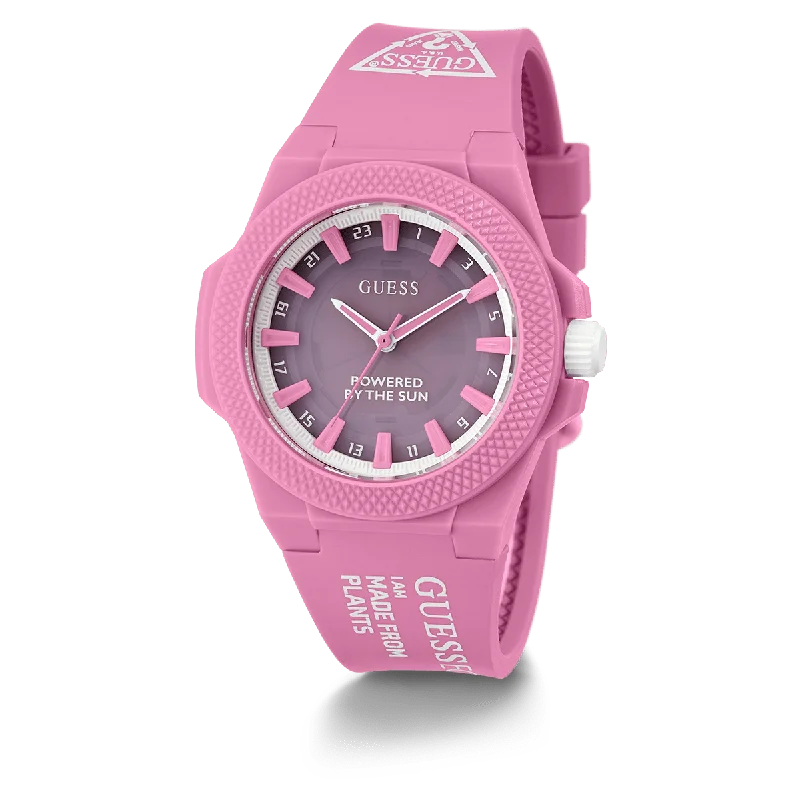 ECO-FRIENDLY MADE FROM PLANTS PINK WATCH