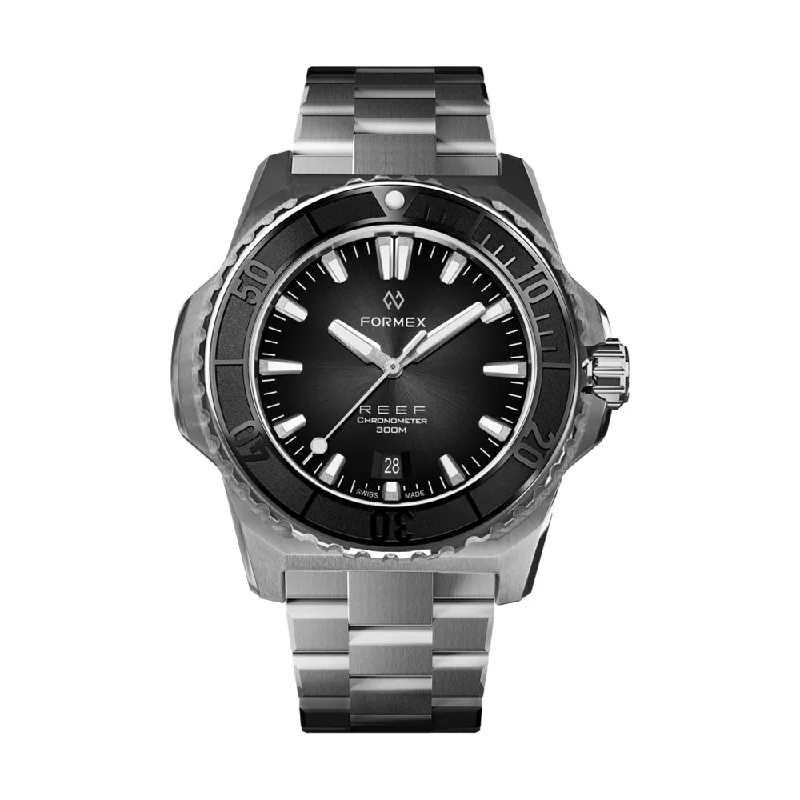 REEF Automatic Chronometer COSC 300M Black Bezel