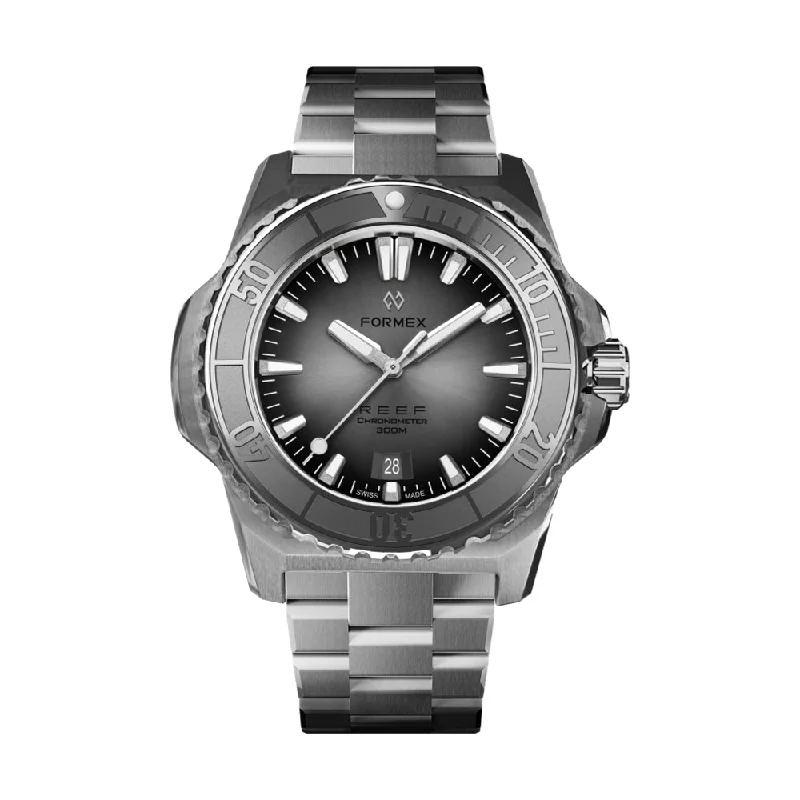 REEF Automatic Chronometer COSC 300M Steel Bezel