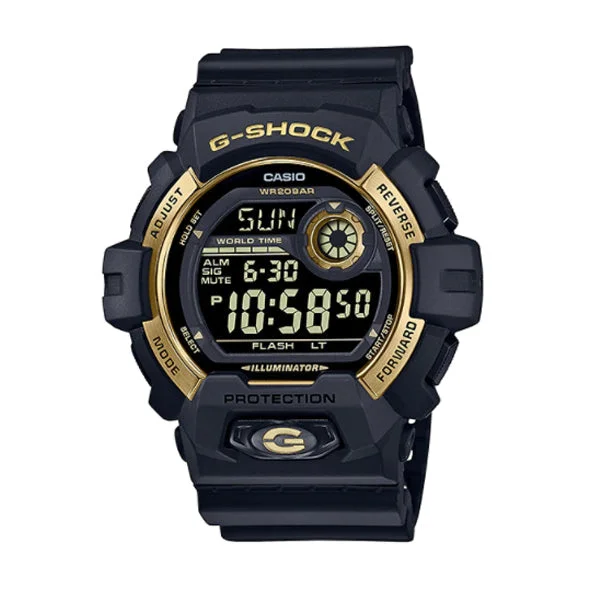 Casio G-Shock G-8900 Lineup Large Case Black Resin Band Watch G8900GB-1D G-8900GB-1D G-8900GB-1