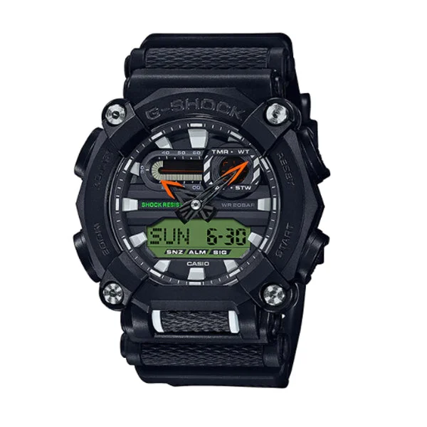 Casio G-Shock GA-900 Lineup Black Resin Band Watch GA900E-1A3 GA-900E-1A3