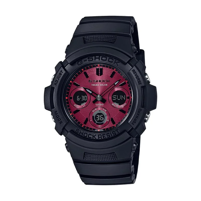 Casio G-Shock AWR-M100 Lineup Special Color Models Black Resin Band Watch AWRM100SAR-1A AWR-M100SAR-1A