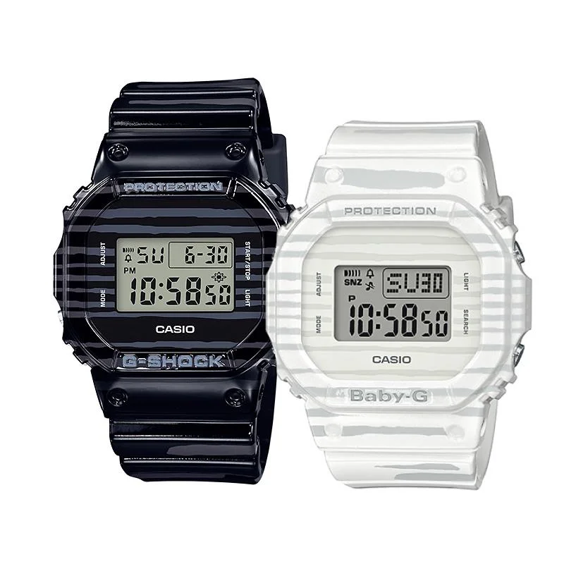 Casio G-Shock & Baby-G Animal Themed Pair 2019 Limited Models SLV19B-1D SLV-19B-1D SLV-19B-1