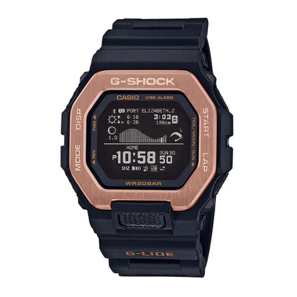 Casio G-Shock G-LIDE lineup Black Resin Band Watch GBX100NS-4D GBX-100NS-4D GBX-100NS-4