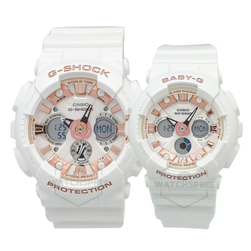 Casio G-Shock & Baby-G Couple G Presents Lover Collection's Limited Models LOV20A-7A LOV-20A-7A