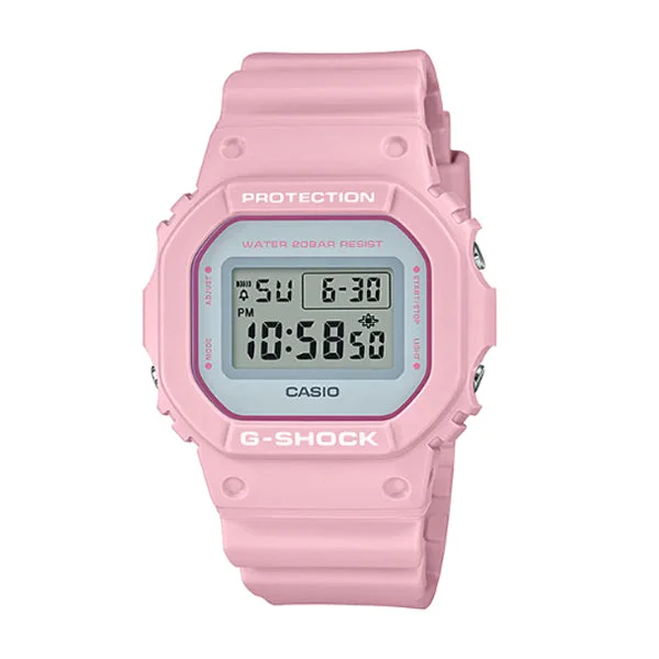 Casio G-Shock DW-5600 Lineup Special Color Models Pale Pink Resin Band Watch DW5600SC-4D DW-5600SC-4