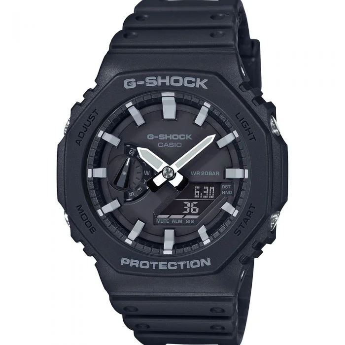 G-Shock GA2100-1A Black 'CasiOak'