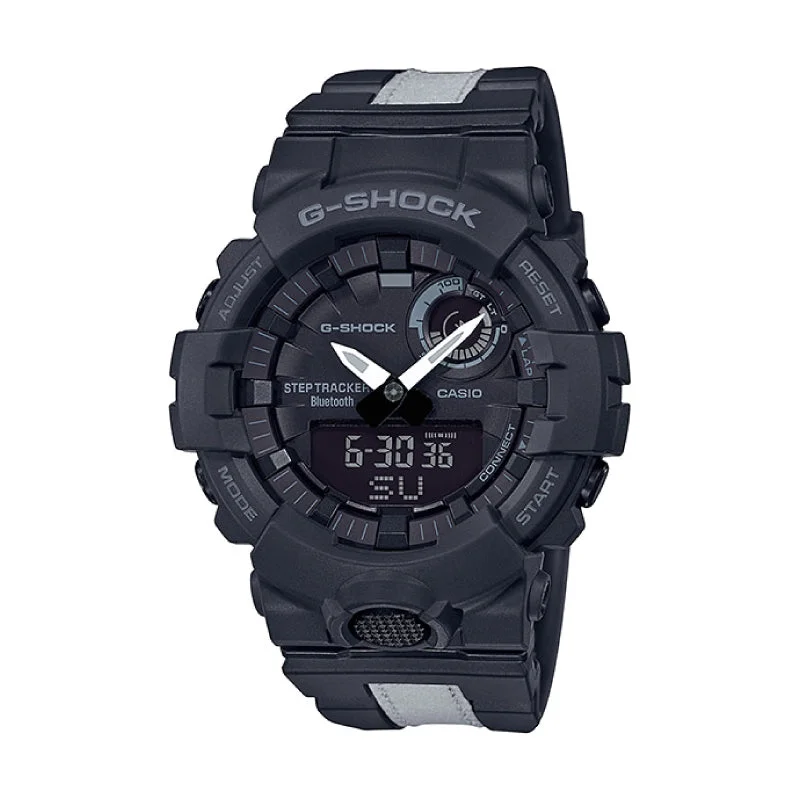 Casio G-Shock G-SQUAD Bluetooth’?????¶ôÇï¶ôǝ??’?????¶ôÇï¶ôǝ?’?????¶ôÇï¶ôíôÇïÇ?ÇîÇ??€õ’??ǯ¶ôÇû¶ô¶©Ç??€õ????? GBA-800 Series Black Resin Band Watch GBA800LU-1A GBA-800LU-1A