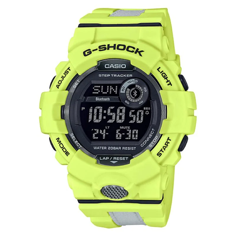 Casio G-Shock G-SQUAD Bluetooth’?????¶ôÇï¶ôǝ??’?????¶ôÇï¶ôǝ?’?????¶ôÇï¶ôíôÇïÇ?ÇîÇ??€õ’??ǯ¶ôÇû¶ô¶©Ç??€õ????? GBD-800 Series Yellow Resin Band Watch GBD800LU-9D GBD-800LU-9D GBD-800LU-9