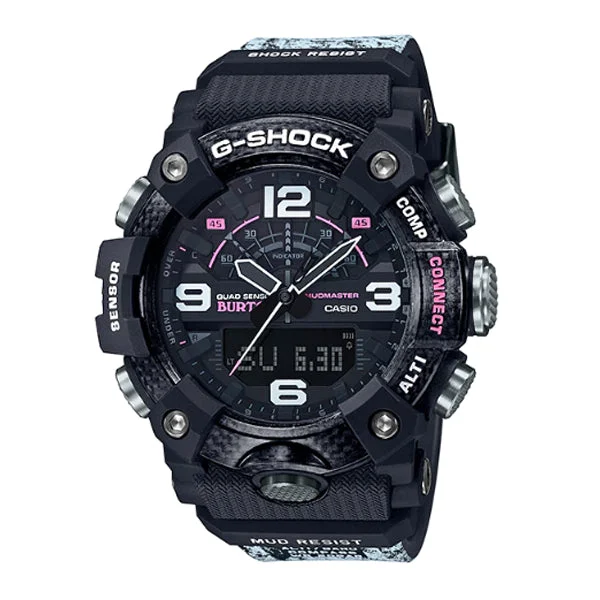 Casio G-Shock Master of G Mudmaster BURTON Collaboration Model Snow-Covered Resin Band Watch GGB100BTN-1A GG-B100BTN-1A (LOCAL BUYERS ONLY)