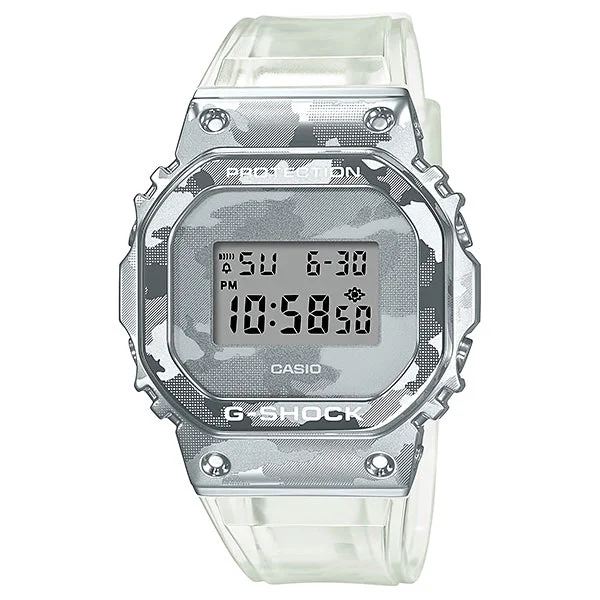 Casio G-Shock GM-5600 Lineup Special Colour Model Transparent Camouflage Band Watch GM5600SCM-1D GM-5600SCM-1D GM-5600SCM-1