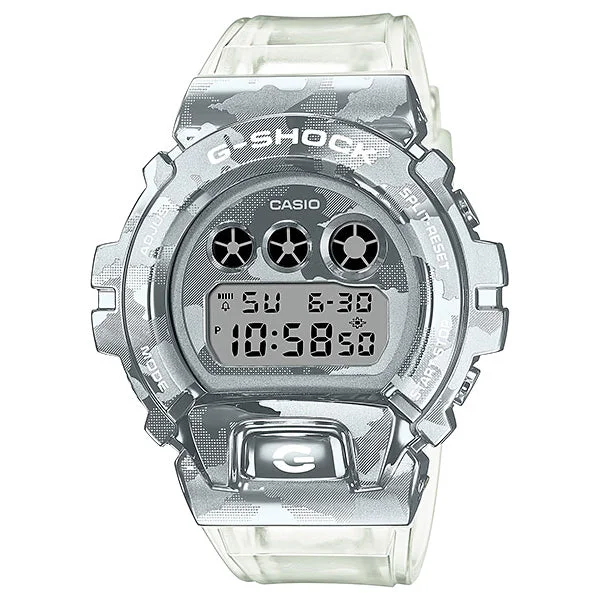 Casio G-Shock GM-6900 Lineup Special Colour Model Transparent Camouflage Band Watch GM6900SCM-1D GM-6900SCM-1D GM-6900SCM-1