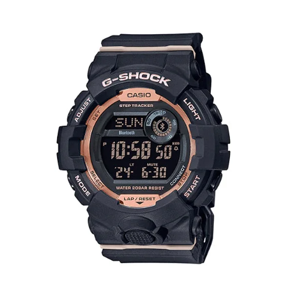 Casio G-Shock G-Squad for Ladies' GBA-800 Lineup Black Resin Band Watch GMDB800-1D GMD-B800-1