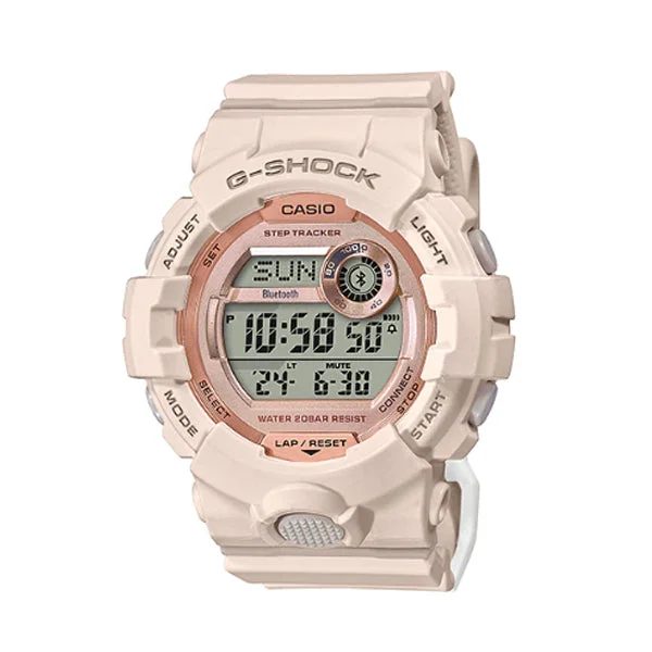 Casio G-Shock G-Squad for Ladies' GBA-800 Lineup Pink Resin Band Watch GMDB800-4D GMD-B800-4