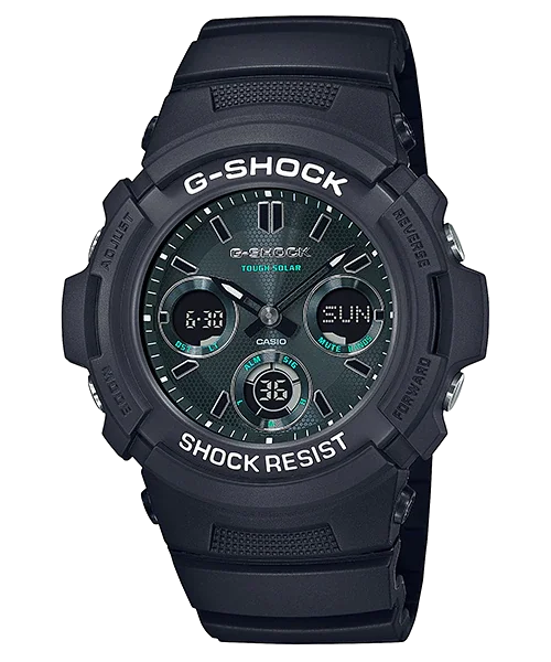 Casio G-Shock Midnight Green AWR-M100 Lineup Watch AWRM100SMG-1A AWR-M100SMG-1A