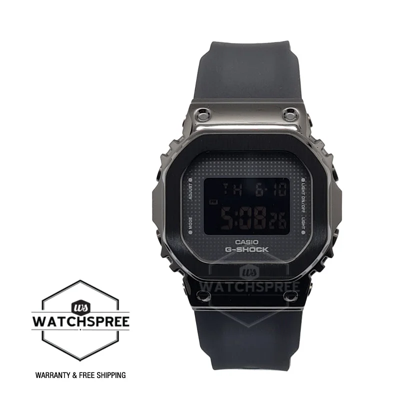 Casio G-Shock for Ladies' GM-S5600 Lineup Black Semi-Transparent Resin Band Watch GMS5600SB-1D GM-S5600SB-1D GM-S5600SB-1