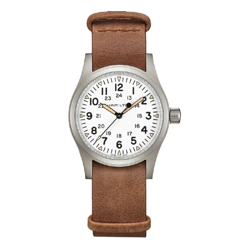 Khaki Field Mechanical White Dial