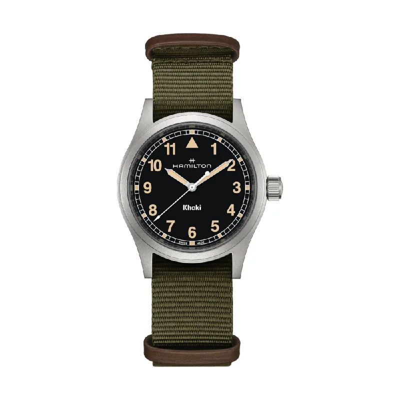 Khaki Field Quartz Black Dial, 38mm