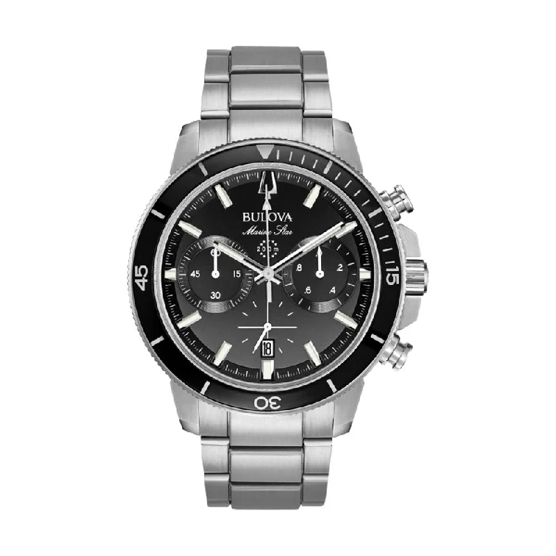 Marine Star Black Dial