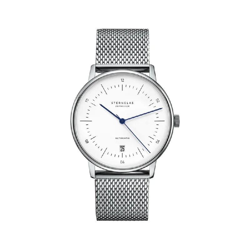 Naos Automatik White Dial Bracelet