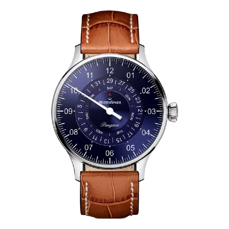 Pangaea Day Date Blue Dial