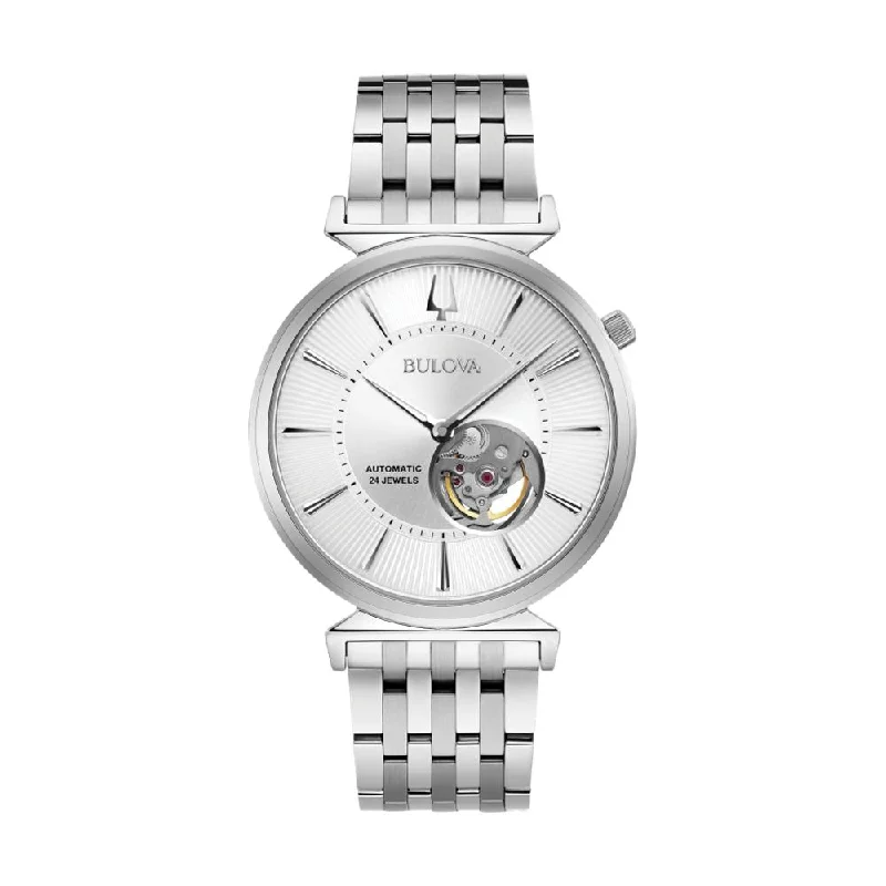 Regatta Open Aperture Silver Dial