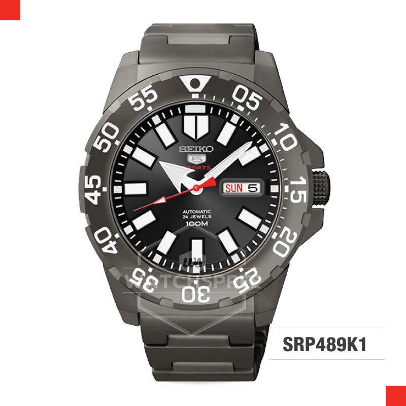 Seiko 5 Sports Automatic Watch SRP489K1