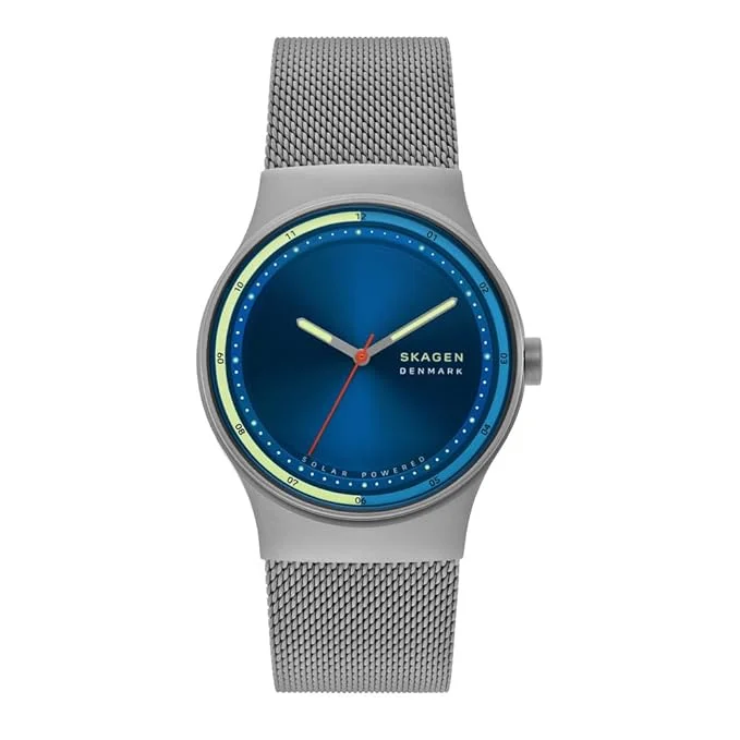 Skagen Sol Analog Blue Dial Men's Watch-SKW6792