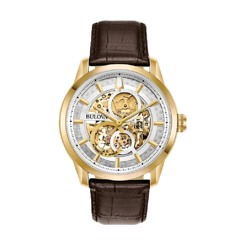 Sutton Skeleton Gold-Tone Case