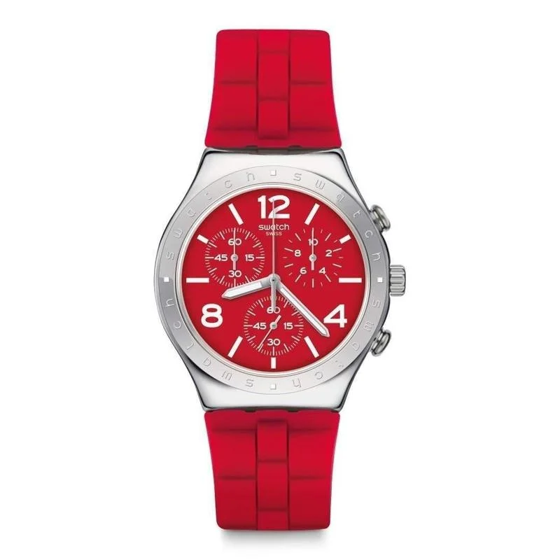 Swatch Irony Chrono Rouge De Bienne Watch